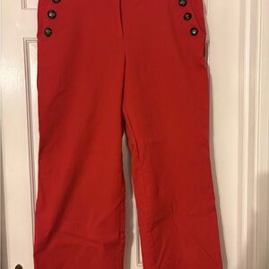Women’s Loft Red Sailor Pants